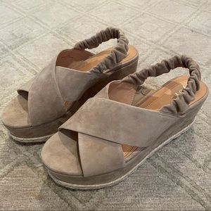 NWOT Joie Garden Sandal Wedge (Never Worn)